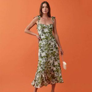 women's Reformation suspender dress